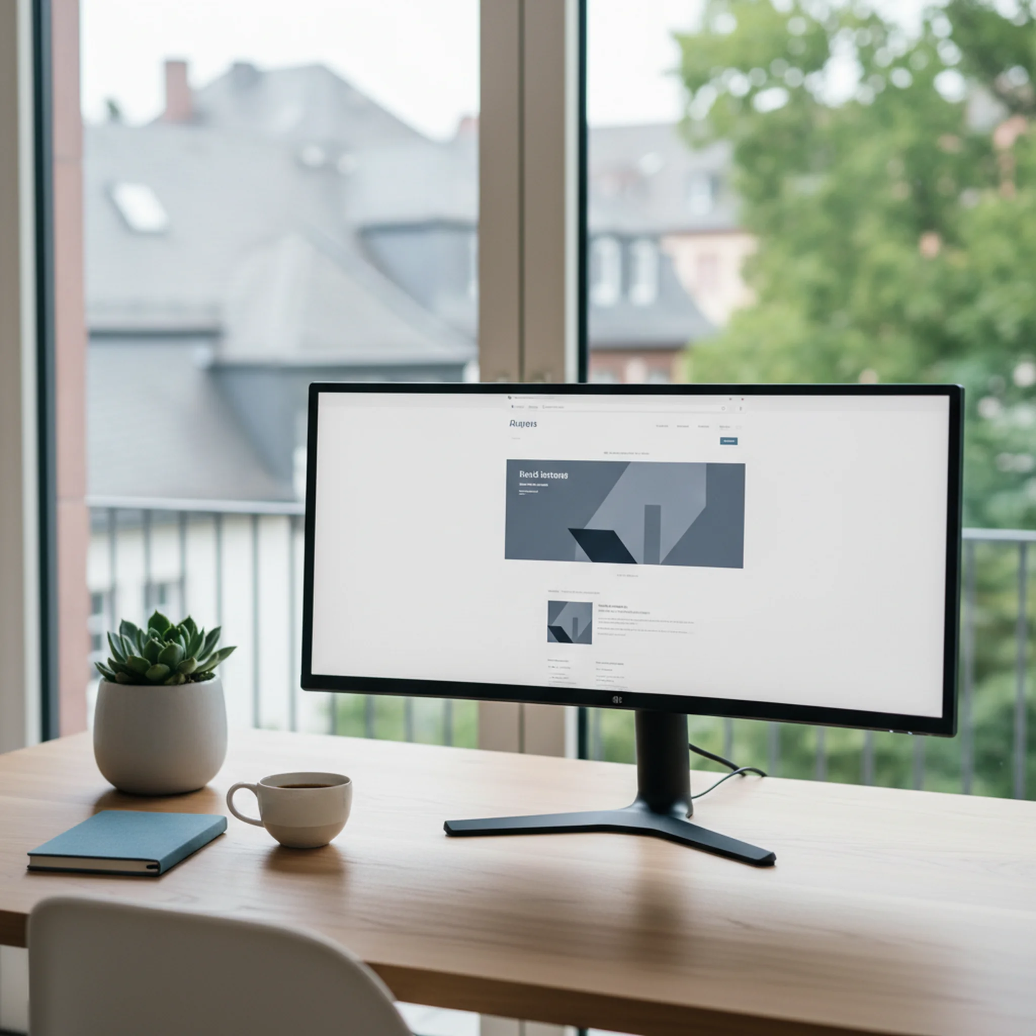 Erfahrener Webdesigner aus Heidelberg an der Arbeit
